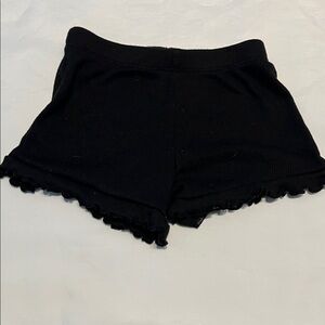 “Bundle 10/$13” Garanimals 6-9M baby girl Black ruffled bloomer summer Shorts